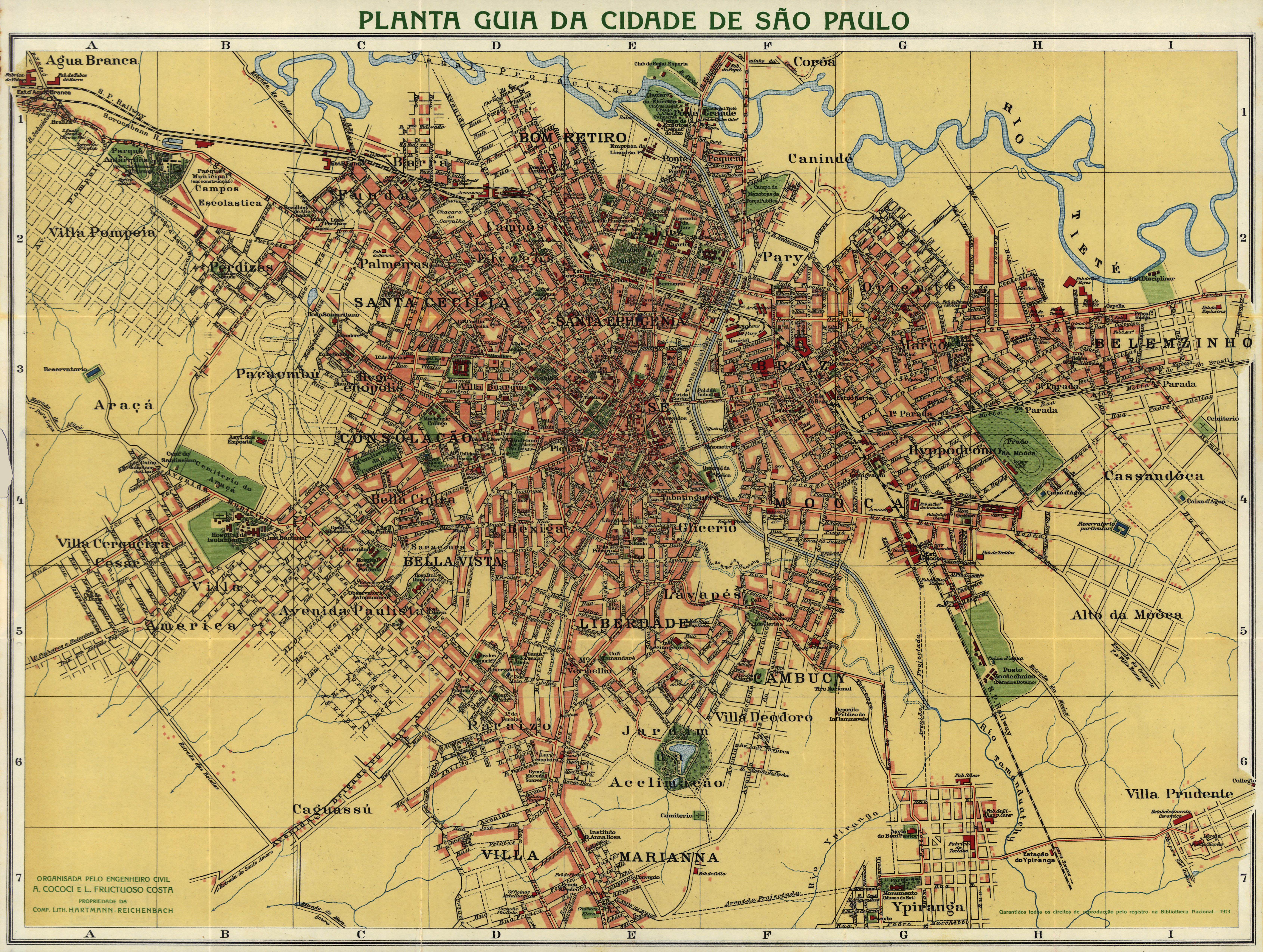 Planta da Cidade de São Paulo (alternativa)