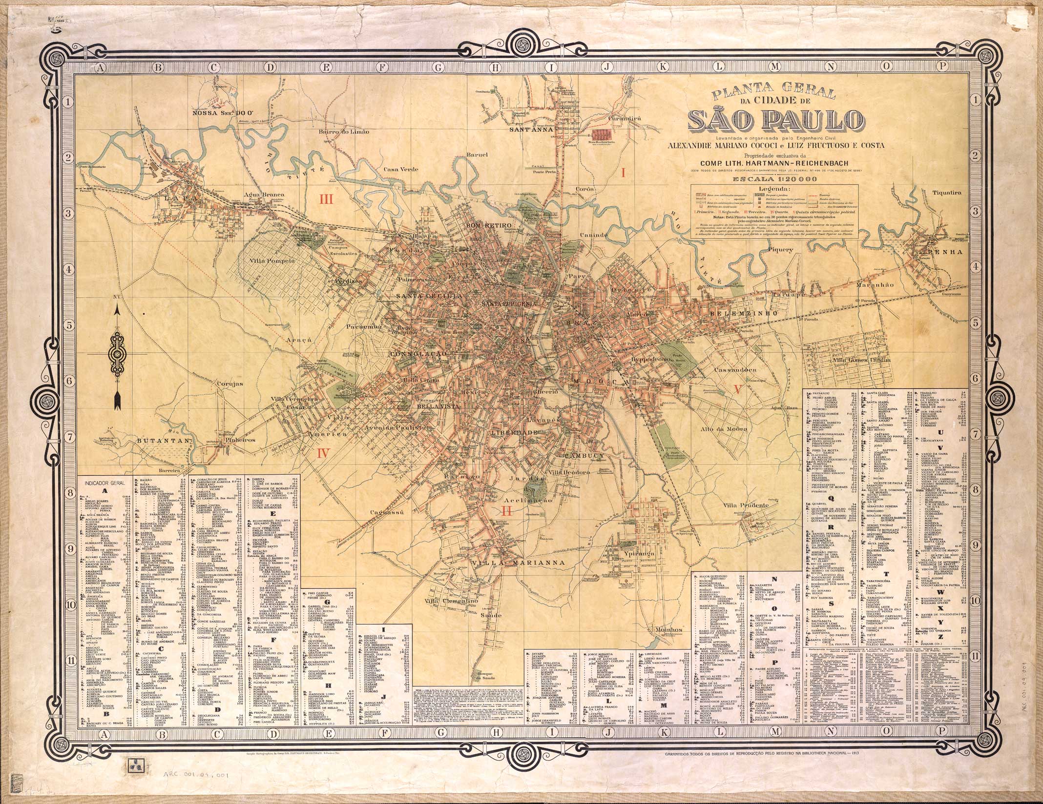 Planta da Cidade de São Paulo (alternativa)