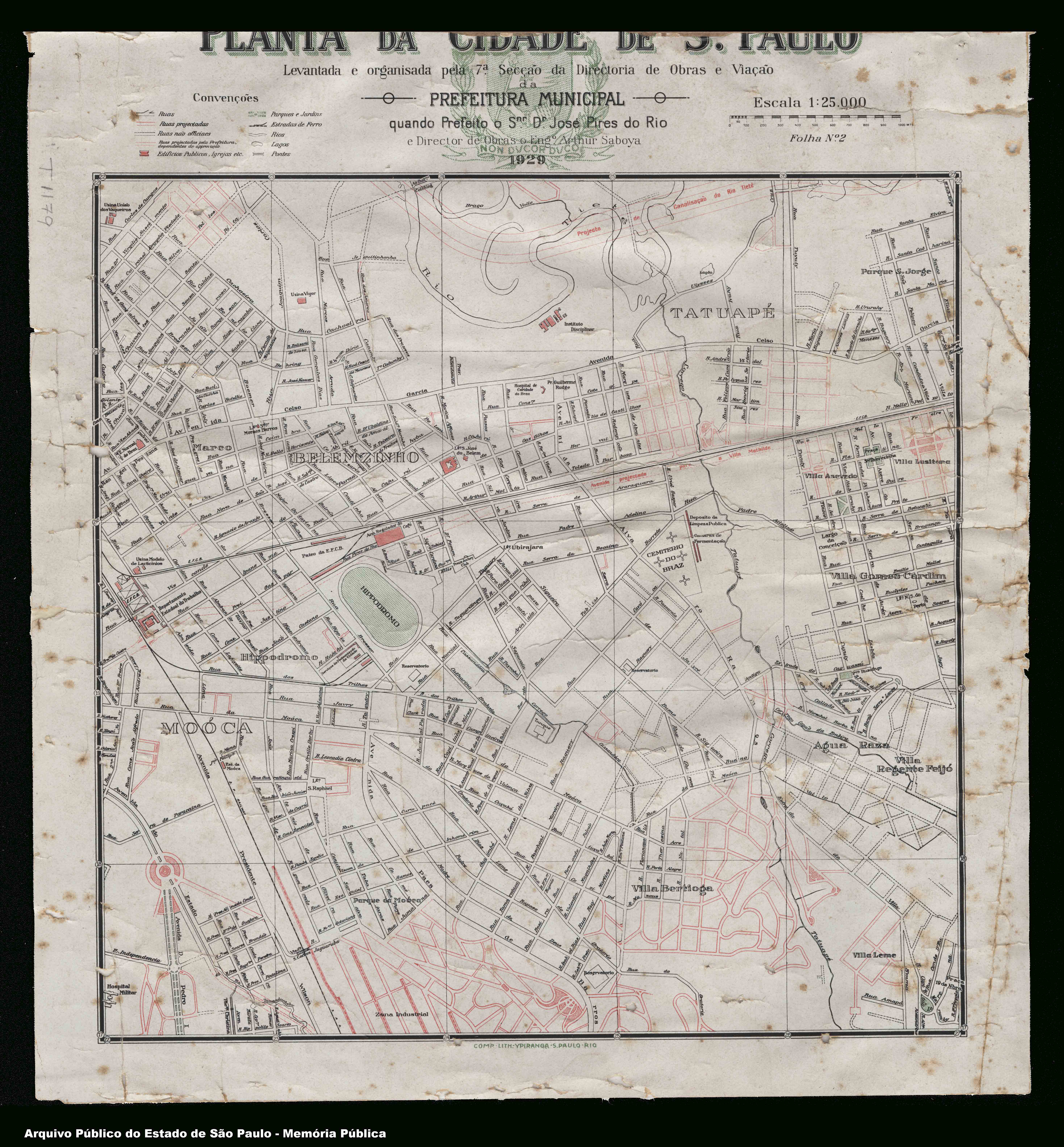 Planta da Cidade de São Paulo (alternativa)