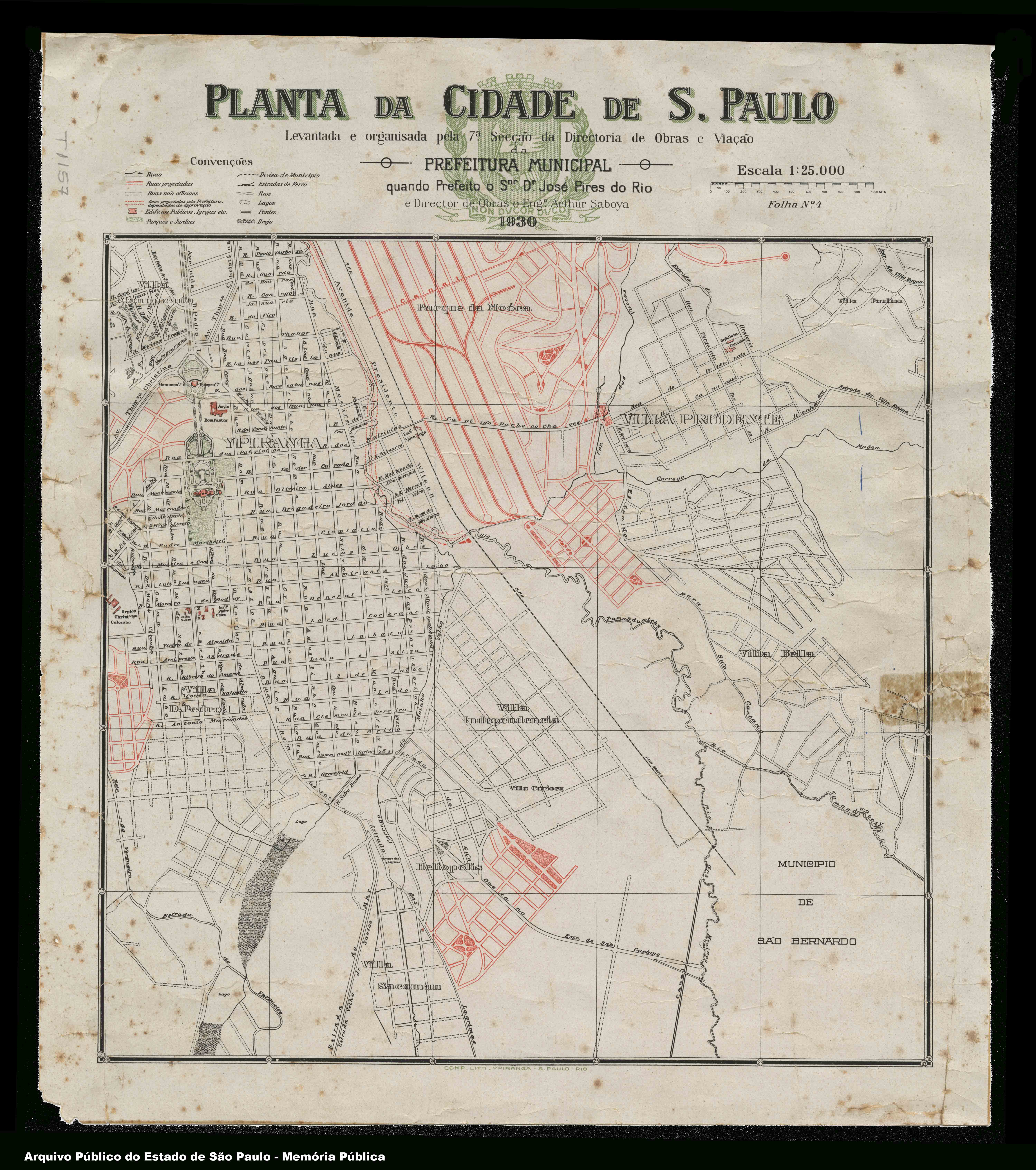 Planta da Cidade de São Paulo (alternativa)