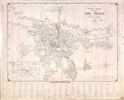 Planta Geral da Capital de São Paulo (alternativa)